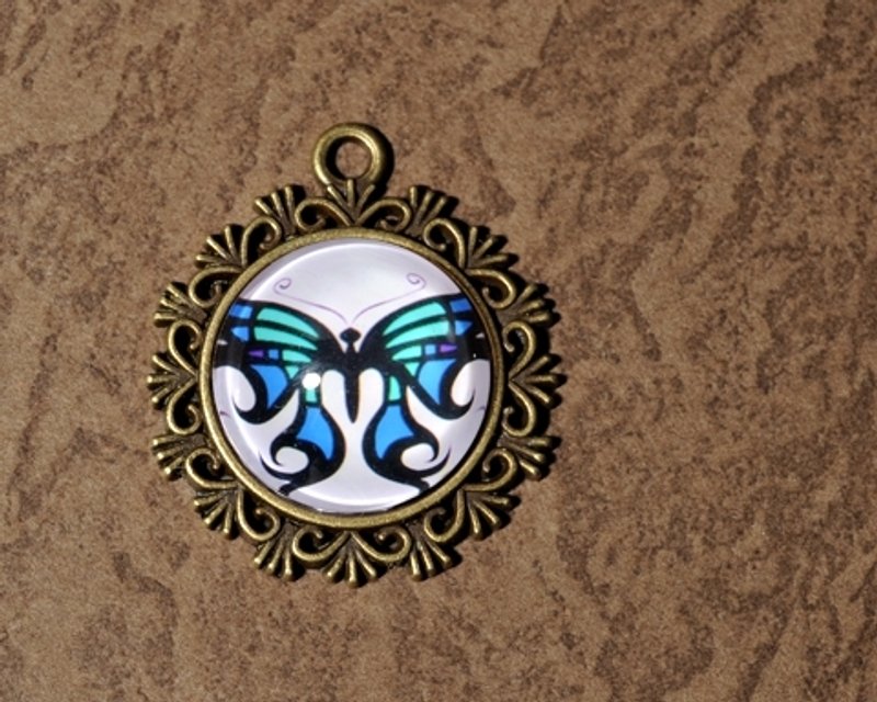 蝶 - 项链 - 其他金属 