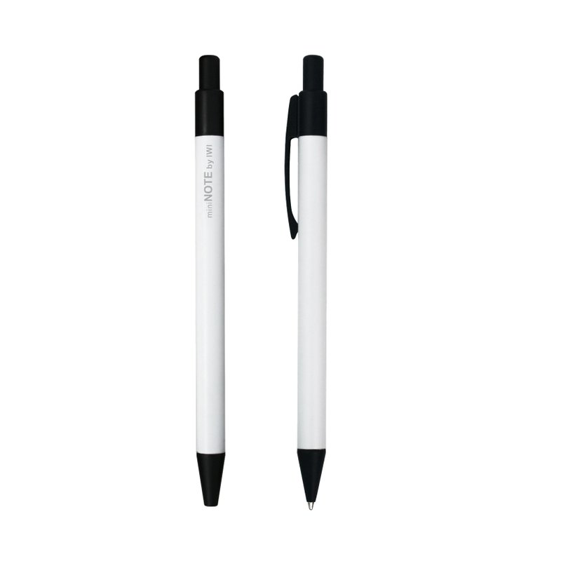 【IWI】 miniNote 迷你原子笔 - 白色IWI-9S121B/W - 圆珠笔/中性笔 - 其他材质 