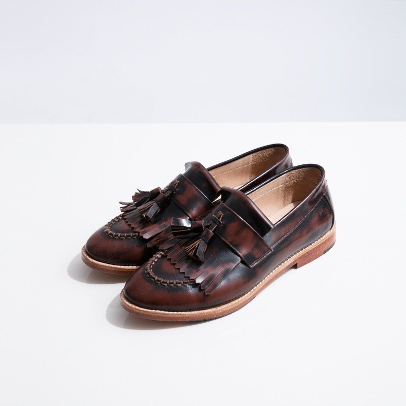 Wellfleet Loafer Brown - 女款休闲鞋 - 真皮 咖啡色