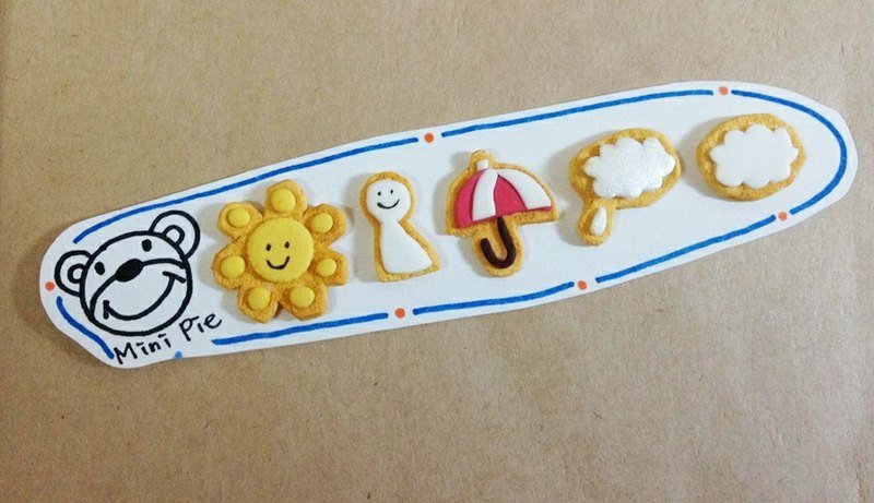 随心所欲 Weather耳环(可改耳夹式)   ((满600随机送神秘小礼物)) - 耳环/耳夹 - 粘土 多色