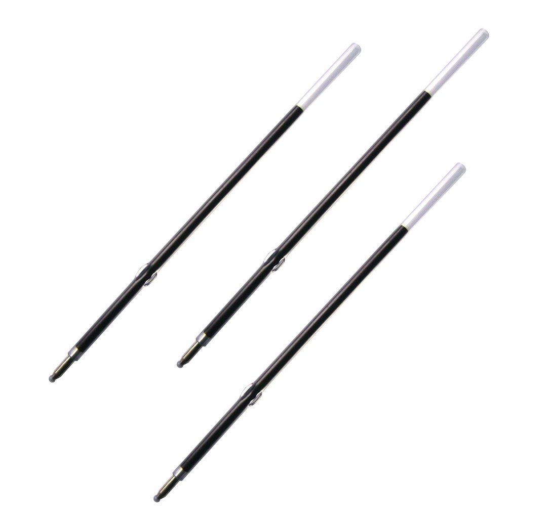 【IWI】塑胶蝴蝶笔芯1.0mm #3支装 - 其他书写用品 - 塑料 黑色