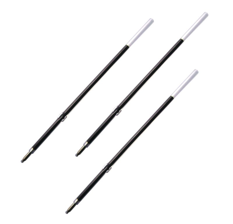 【IWI】塑胶蝴蝶笔芯1.0mm #3支装 - 其他书写用品 - 塑料 黑色
