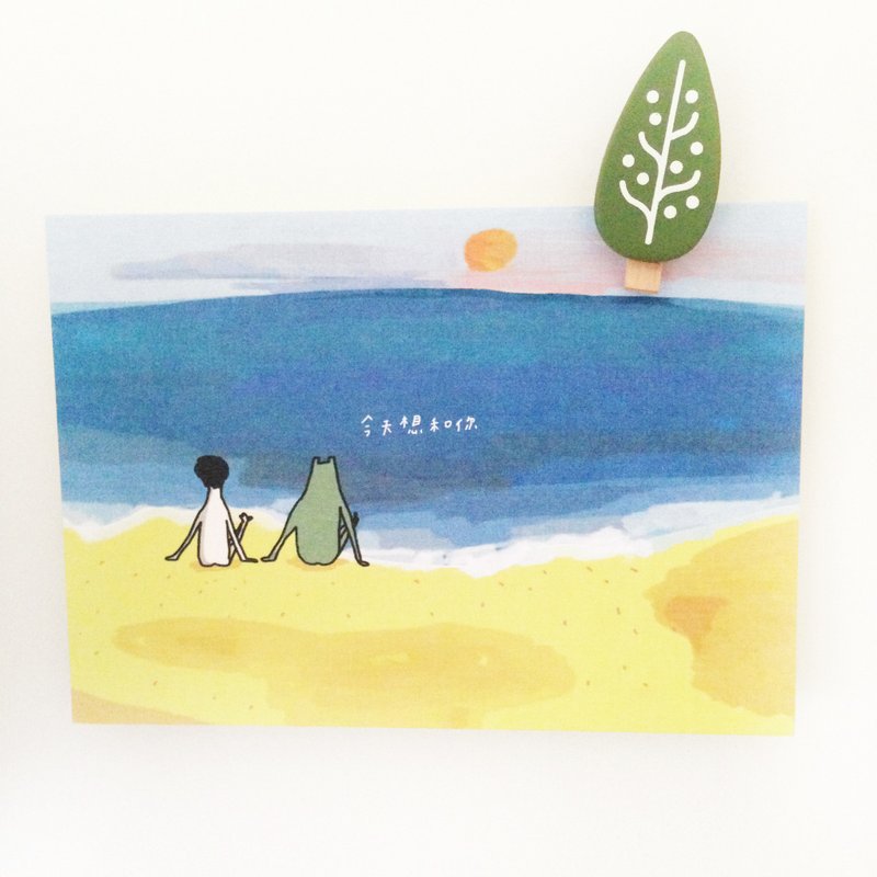 一起等天黑 | 明信片 - 卡片/明信片 - 纸 多色