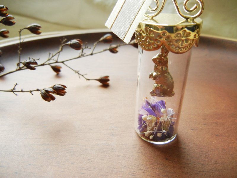 *coucoubird*情人节小兔摆饰 - 其他 - 玻璃 多色