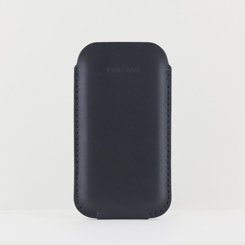 iPhone 手机皮套 / 保护套 -- 深海蓝 ( 裸机使用) - 手机壳/手机套 - 真皮 蓝色