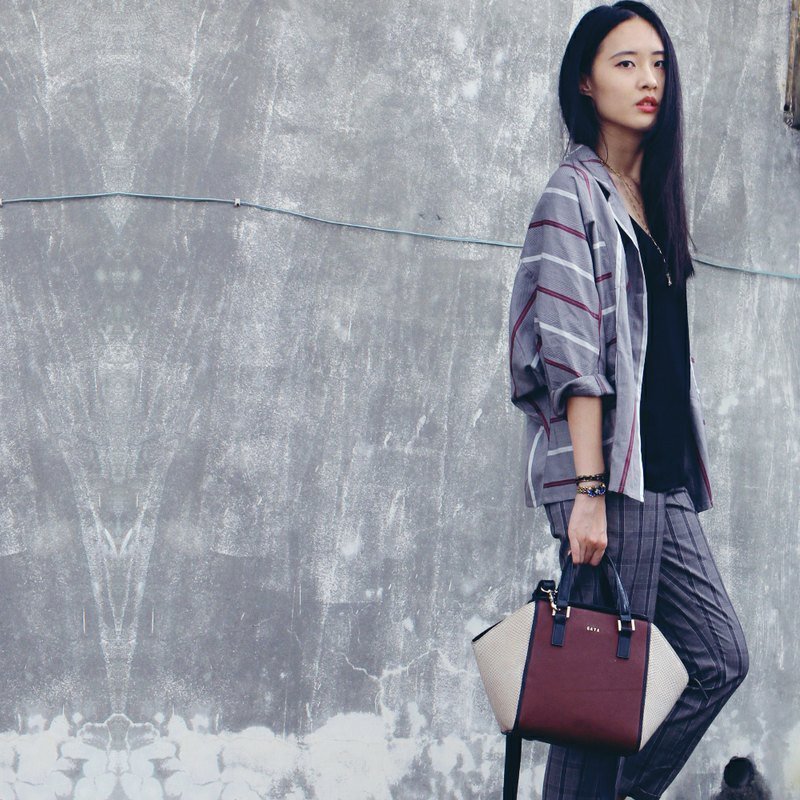 SARTO.沙多~2013AF新款蝙蝠袖宽衬衫(共三色) - 女装衬衫 - 其他材质 灰色