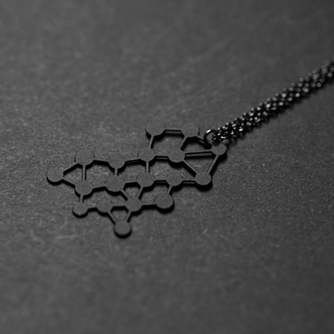 黑点点项链 Black Dots Pendant (S) - 项链 - 其他金属 