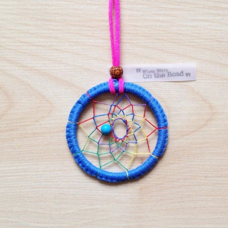 【DreamCatcher．捕梦网项链】织一个梦 - 项链 - 其他材质 蓝色