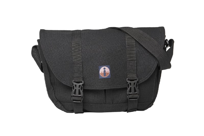 邮差包(纯手工)--黑色 商标已有注册 - 侧背包/斜挎包 - 其他材质 黑色