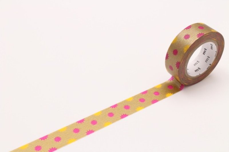 mt 和纸胶带 Deco【闪耀-金 (MT01D295)】 - 纸胶带 - 纸 金色