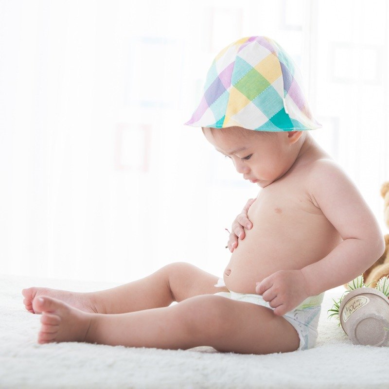 活力缤纷格纹 儿童春夏休闲帽 - 围嘴/口水巾 - 其他材质 