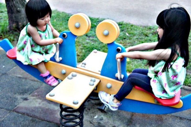 奇朵屋台湾限量手工纯天然棉质复古碎花小洋装 - 其他 - 棉．麻 绿色