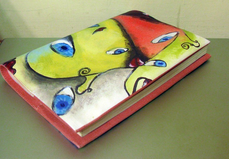 转换不同眼界看世界 - A5书衣 - 笔记本/手帐 - 防水材质 黄色