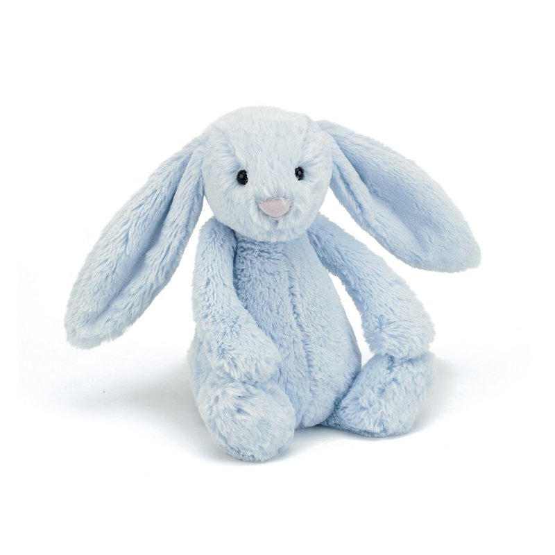 Bashful Blue Bunny 宝贝蓝兔 31cm - 玩偶/公仔 - 聚酯纤维 蓝色
