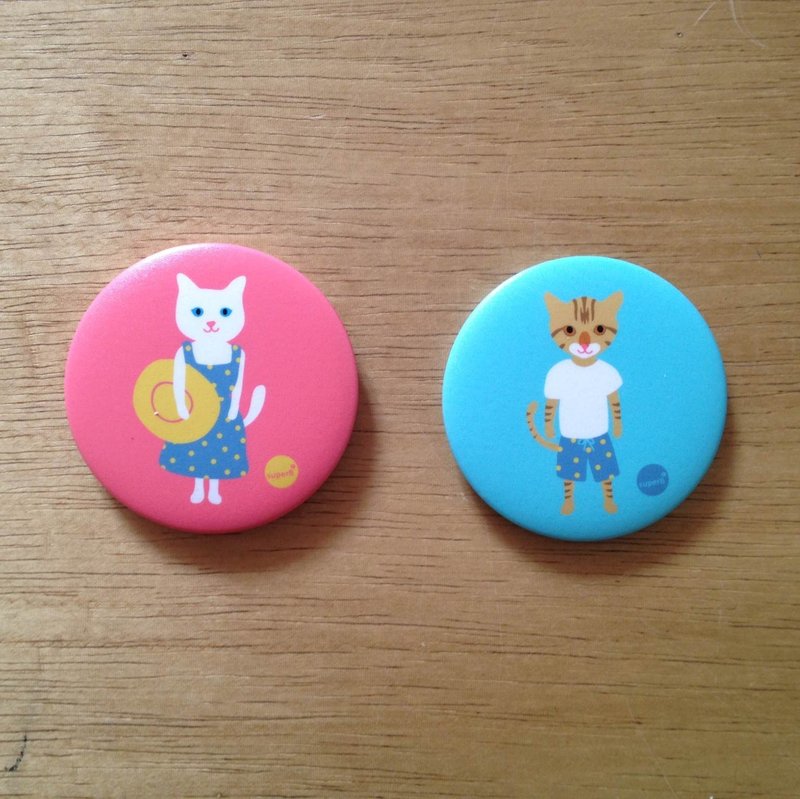 来自喵国的徽章－你是我的阳光 you are my sunshine - 徽章/别针 - 其他材质 多色