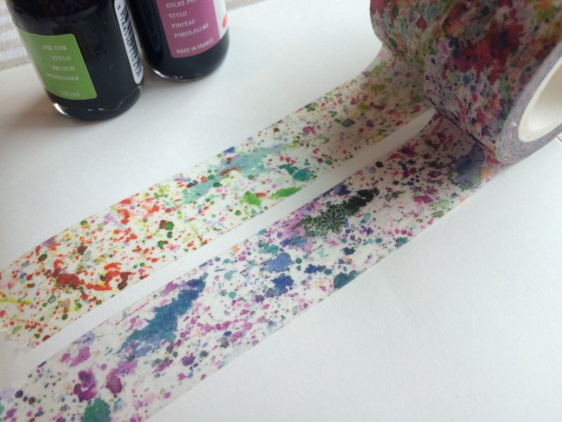 台湾原创 Mixology 调酒系列 和纸胶带 两卷入 10*20〔永乐町之夏〕 - 纸胶带 - 纸 多色