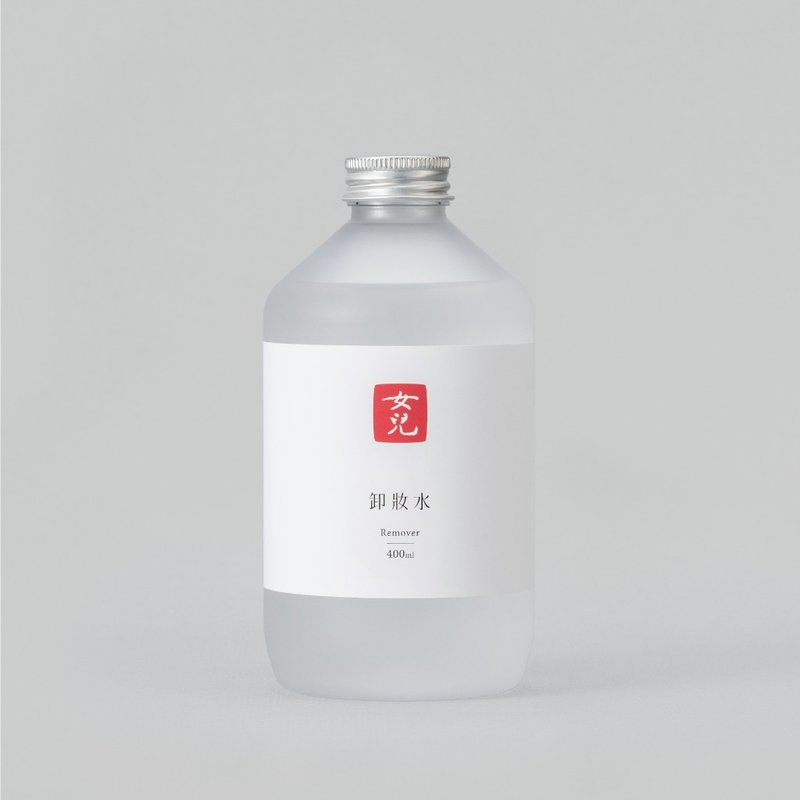 卸妆水 400ml 丨 温和配方、不含酒精、淡妆推荐 - 脸部清洁/卸妆用品 - 其他材质 白色
