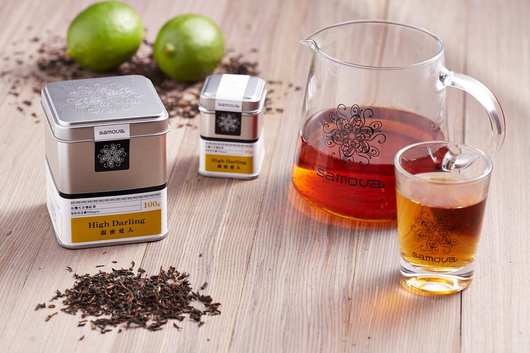 德国有机 大吉岭红茶 | 亲密爱人  桑格玛茶园 -带果香 - 茶 - 植物．花 金色