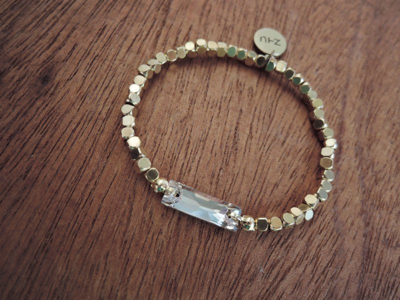 Zhu.奥地利水晶-天宇长方石 - 手链/手环 - 宝石 