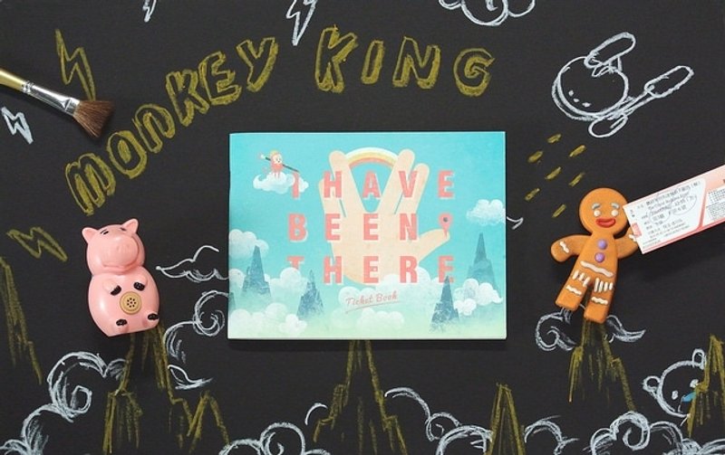 迪梦奇 I Have Been There 打卡票根纪录本 - 五指山 - 笔记本/手帐 - 纸 多色