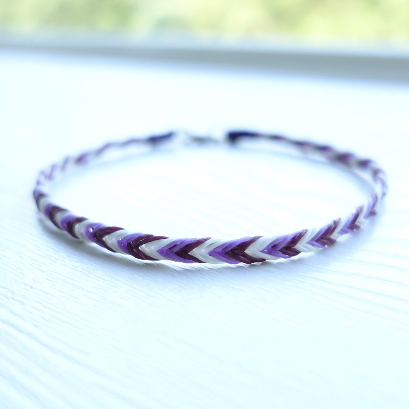 VV - 量身订制 宽版 M号 犬/猫 宠物 防水 项圈 - 其他 - 防水材质 紫色