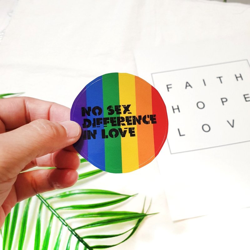 彩虹贴纸 - 贴纸 - 纸 多色