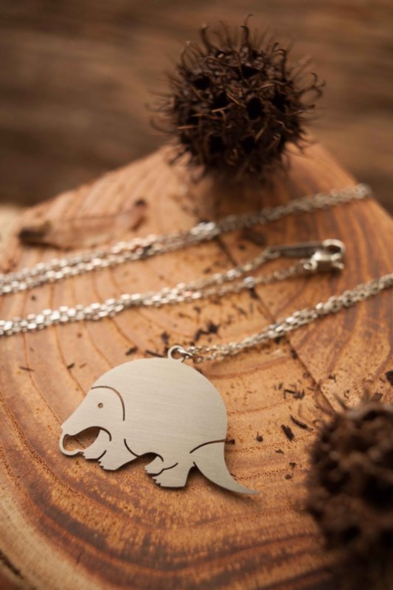 Black Joker 森灵动力系列-食蚁兽 - 项链 - 其他金属 银色