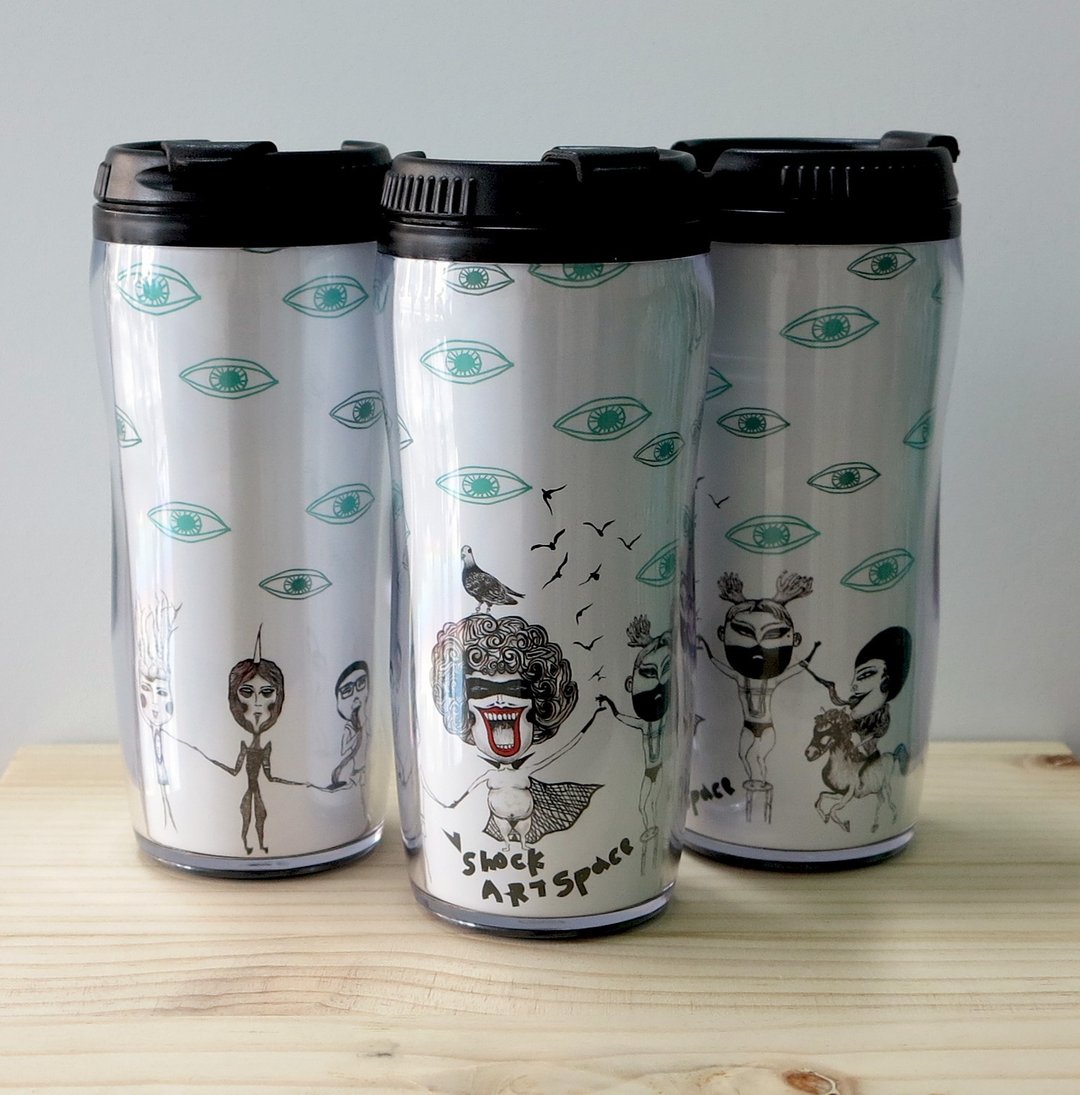 小世界 x Connection 随行杯 - 咖啡杯/马克杯 - 塑料 白色