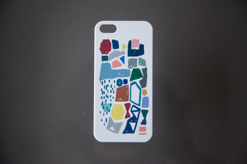 今晚我是手-用这些组合成我和你/iphone5/5s/6=6s也适用/6+/7/7+/8/8+/X手机壳子-白色硬壳 - 手机壳/手机套 - 塑料 白色