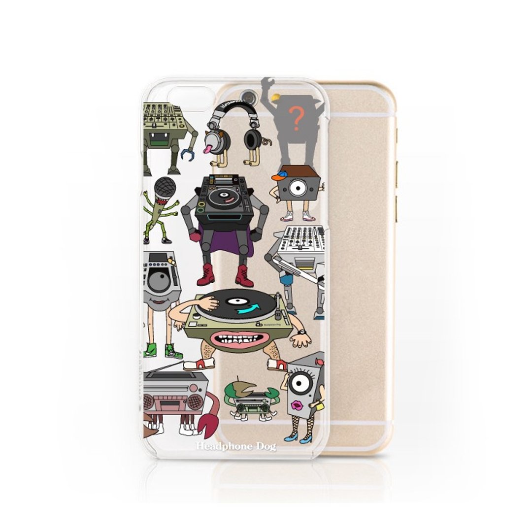 耳机狗 iPhone 手机壳Phone Case - 前卫全透明款 - 其他 - 塑料 