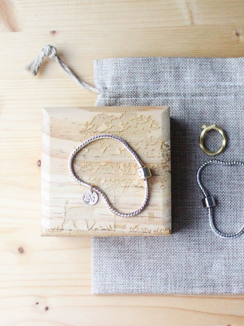 Chainloop x TAB 原木守护盒 饰品收纳盒 居家摆设小物 疗愈商品 - 收纳用品 - 木头 金色