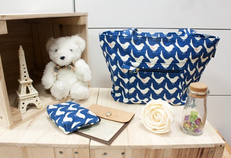 【花布恋Fabric Series】手提袋/小托特包 - 手提包/手提袋 - 其他材质 多色