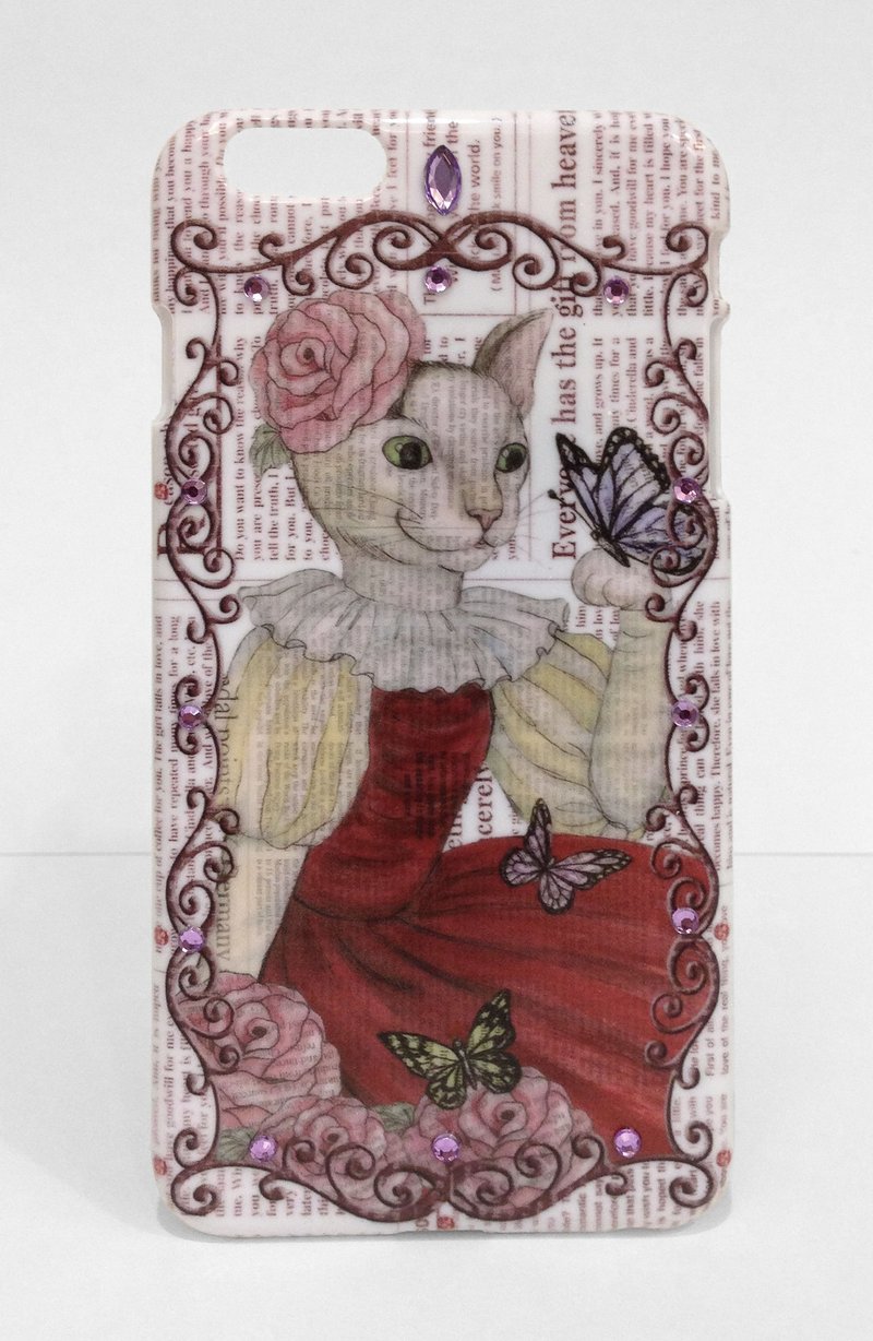 iPhone 6 Plus coco香奈尔华丽猫咪手机壳 - 其他 - 硅胶 