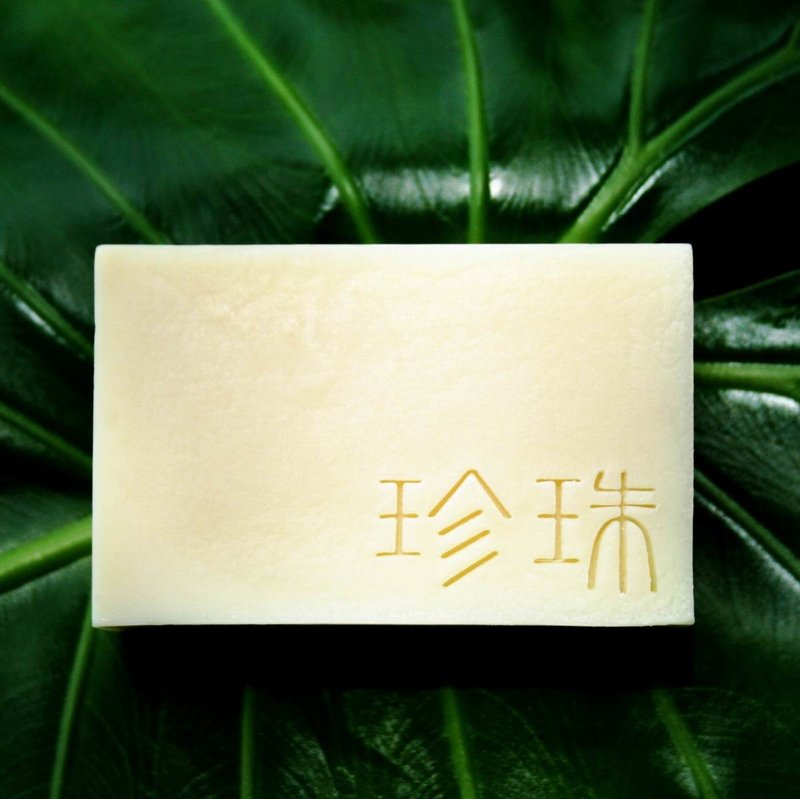 【艋舺肥皂】珍珠皂-洗脸专用/圆润滋养/手工皂/回购NO1 - 脸部清洁/卸妆用品 - 其他材质 黄色