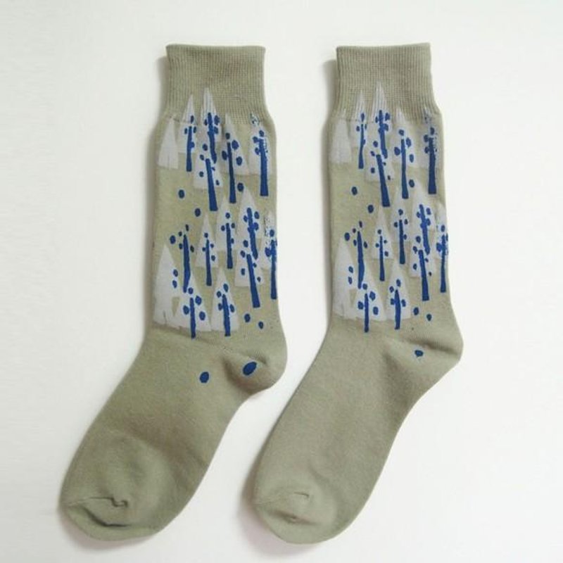 Men's No. printed cotton socks 001 