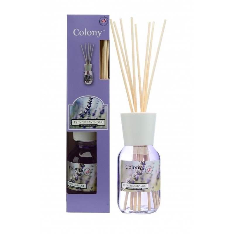 英伦香氛Colony系列-法国薰衣草 120ml - 香薰/精油/线香 - 玻璃 紫色
