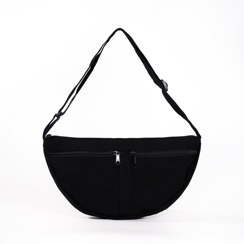BLACK BELT BAG - 侧背包/斜挎包 - 其他材质 黑色