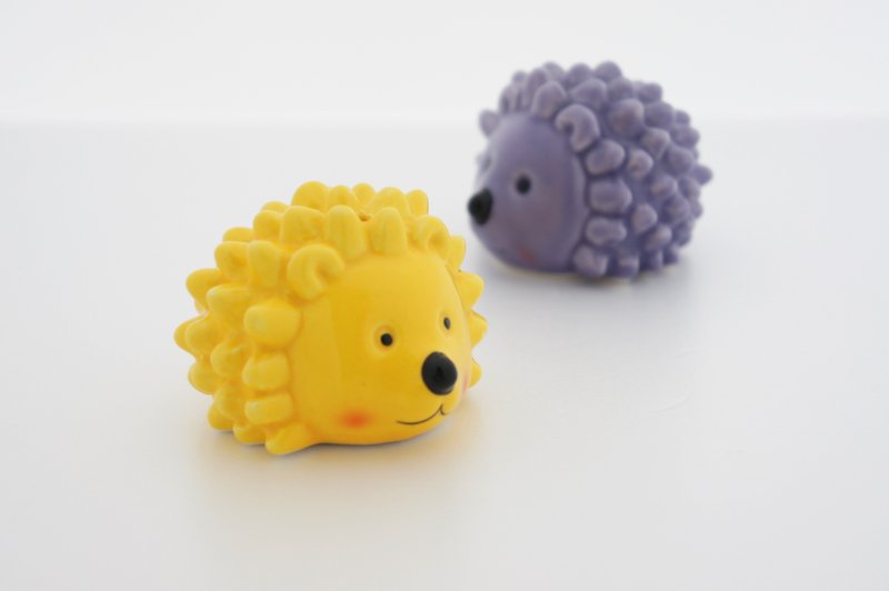 OSICHEF刺猬胡椒盐罐组 - 厨房用具 - 瓷 白色