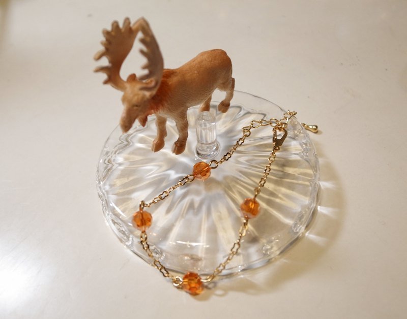 桔香朵拉Dora手链 - 手链/手环 - 其他材质 橘色