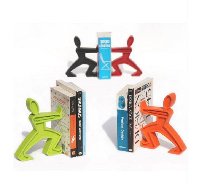 black+blum   James the bookend 人型书挡 - 收纳用品 - 橡胶 黑色