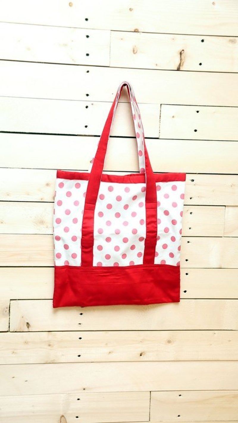 《限定商品》红波儿帆布托特包 - 侧背包/斜挎包 - 其他材质 