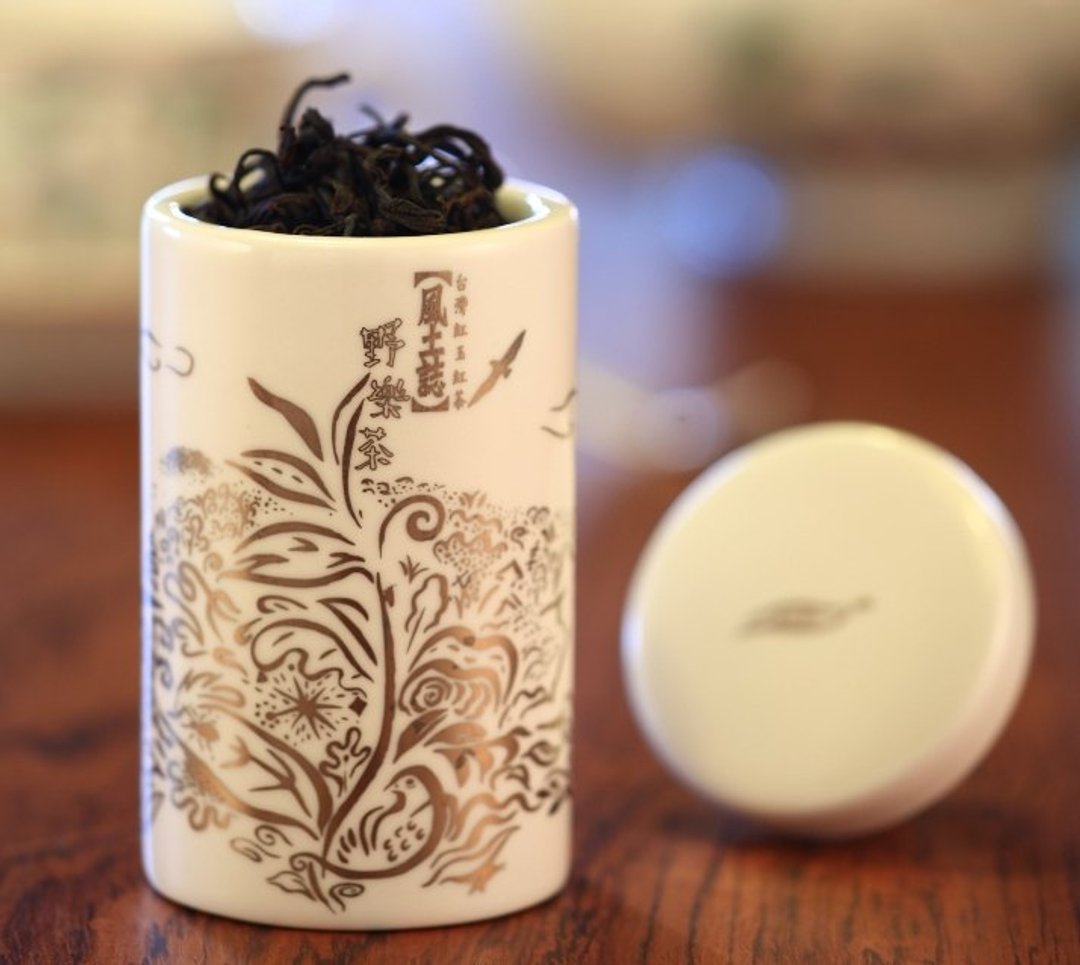 【野乐茶】风土志－红玉红茶 芯芽等级 伴手礼 礼物 得奖陶罐 FOP - 茶 - 其他材质 灰色