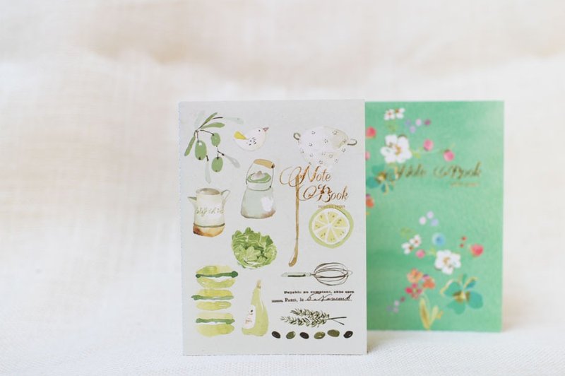 口袋小笔记本/ 绿色 - 笔记本/手帐 - 其他材质 绿色