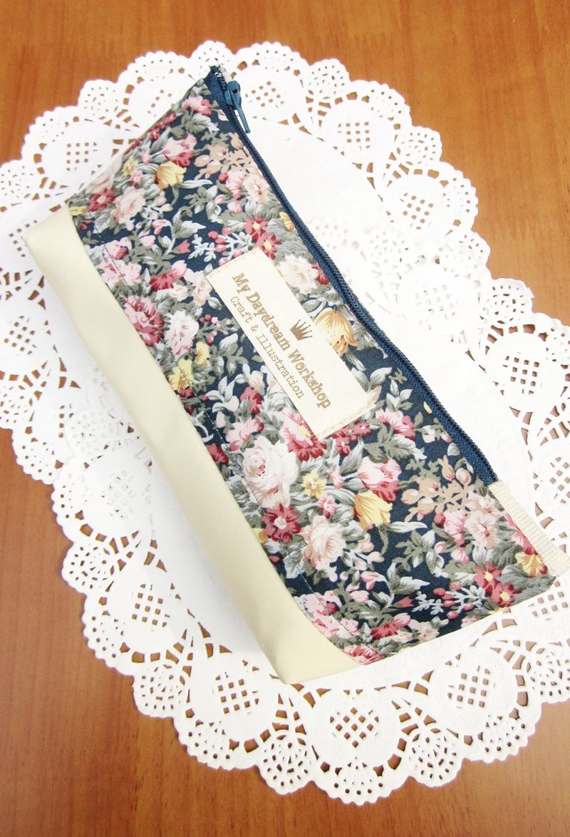 My Daydream Workshop文具田园清新小碎花拉链笔袋文具袋收纳包 - 铅笔盒/笔袋 - 其他材质 多色