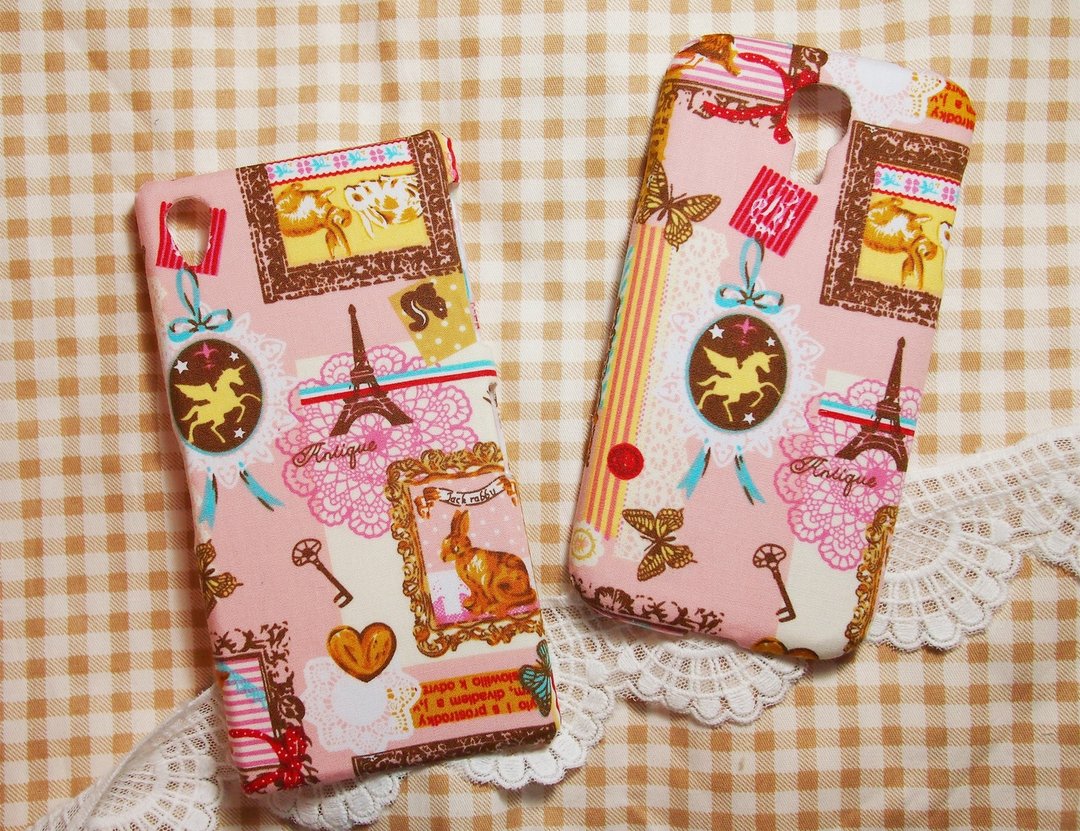 布艺 日本 粉色独角兽手机壳 保护壳 Samsung Galaxy Note5 Note4 Note3 S7 S6 S5 S4 Sony Xperia X XA Z6 Z5 Z4 - 手机壳/手机套 - 其他材质 粉红色