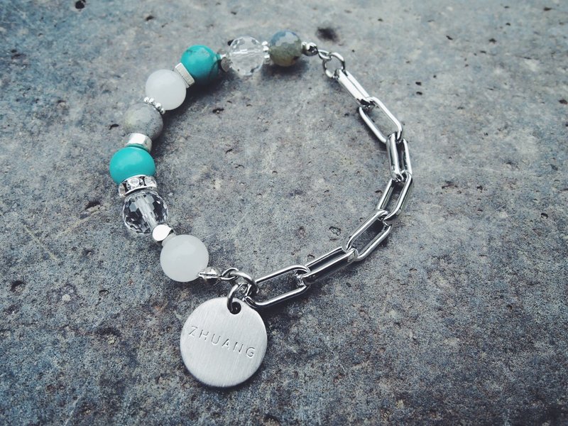 Zhu.土耳其的月光 - 手链/手环 - 宝石 