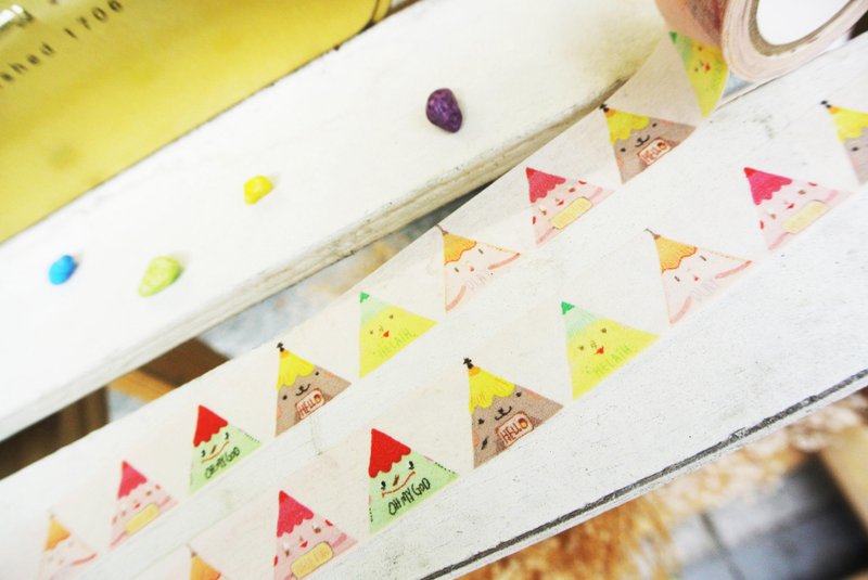 三角君纸胶带 - 纸胶带 - 纸 多色