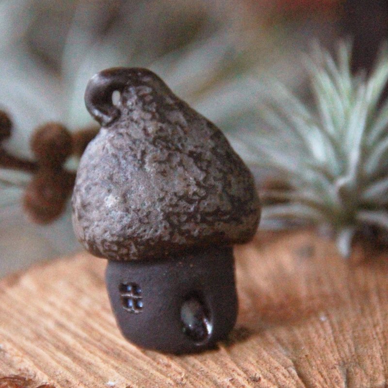 北欧蘑菇栗村-橡果屋2(魔法款) - 摆饰 - 陶 