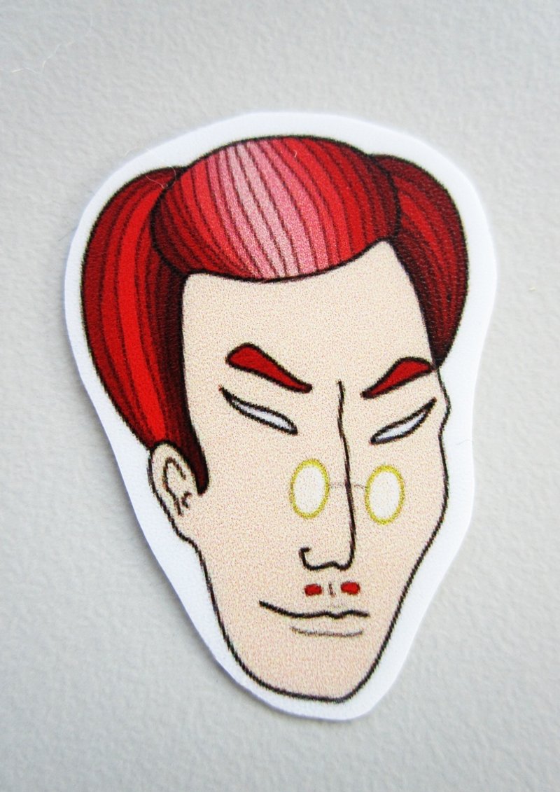 贵公子贴纸 / 大头 - 贴纸 - 防水材质 多色