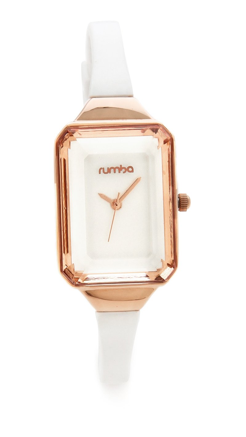 { Rumba Time } 美国 纽约 潮流 时尚 表牌 Union Gem - 水晶金 - 女表 - 其他金属 白色